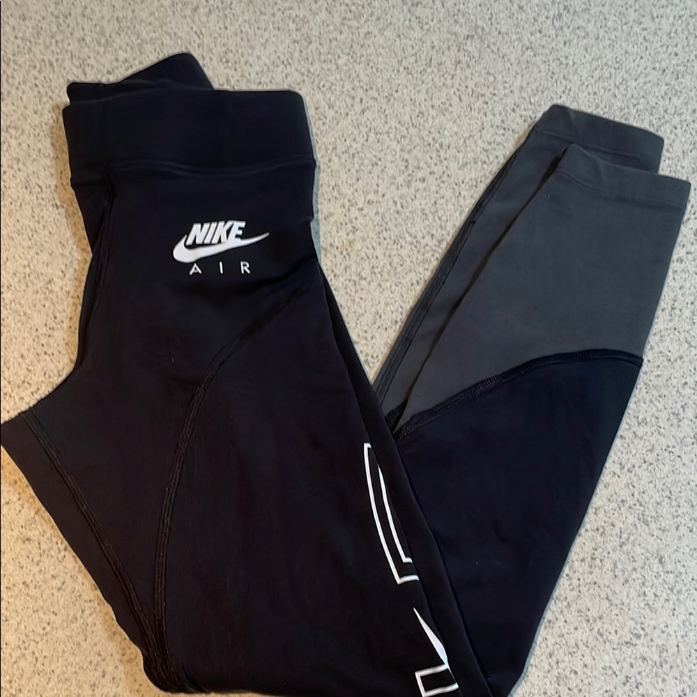 Nike Air Black and Gray Leggings